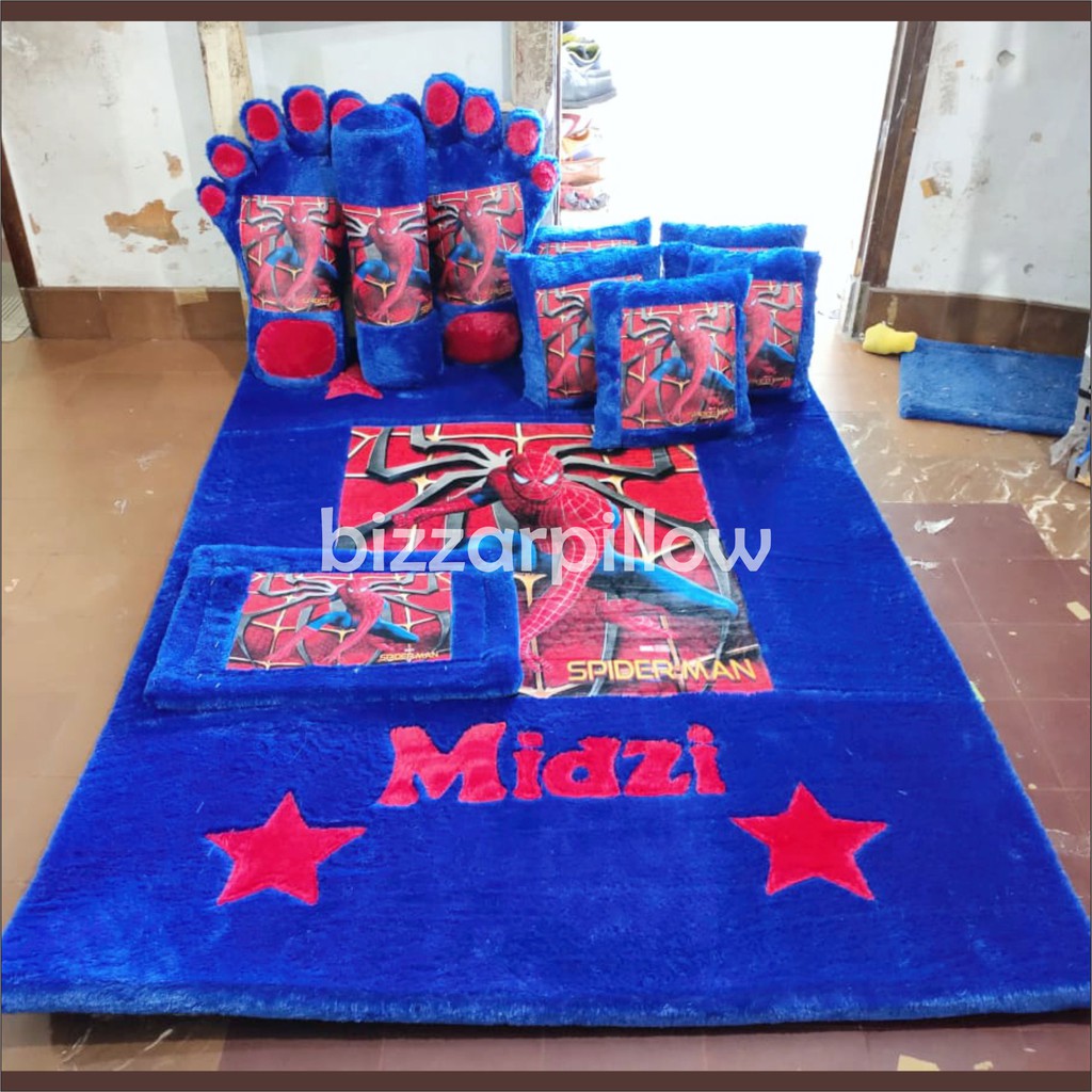 Bizzarpillow Karpet Bulu Rasfur Full Set 200 x 150 x 5 cm BZ290