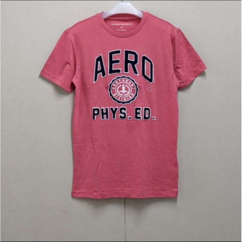 Kaos pria original AEROPOSTALE - Coral AERO