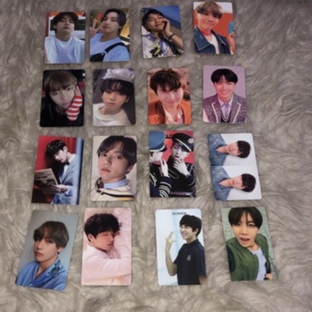 bts album Photocard jungkook taehyung dope rare namjoon jhope