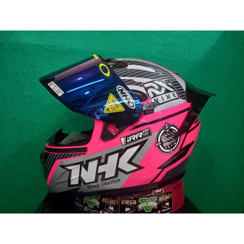NHK HELM RX9 RACER X FINK PAKET GANTENG