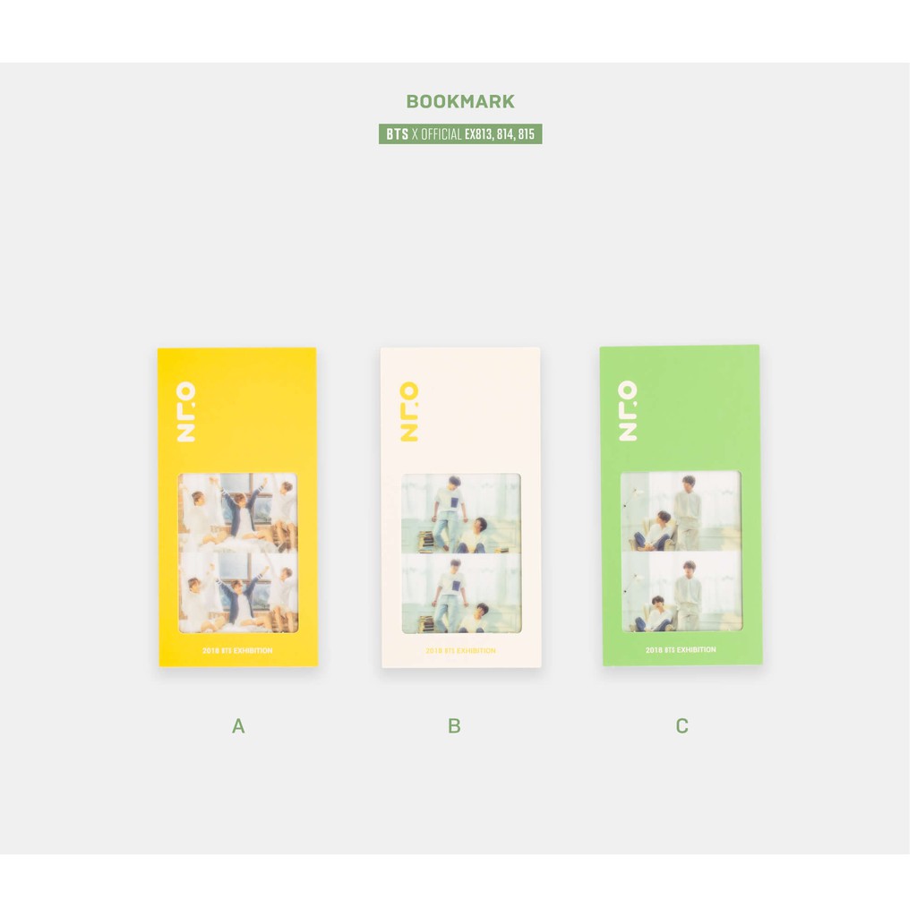 [READY STOCK] BTS - Bookmark 오,늘 ONEUL 'OH, ALWAYS' from Exhibition Merch/MD 2018