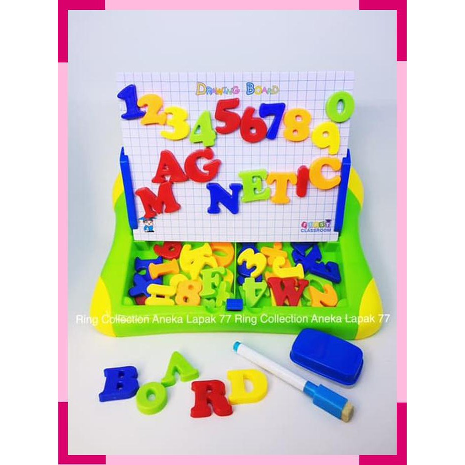 MAGNETIC LEARNING CASE / MAINAN EDUKASI / PAPAN TULIS MAGNET