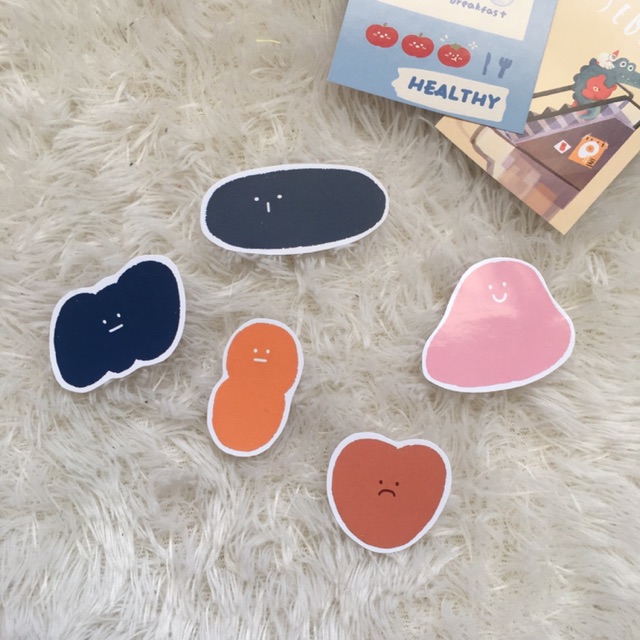 

STICKER CUTE ABSTRAK