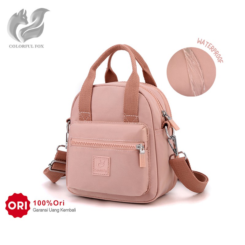 Tas Selempang Wanita COLORFUL FOX 0457 Sling Bag Wanita Shoulder Bag Wanita WATCHKITE WKOS
