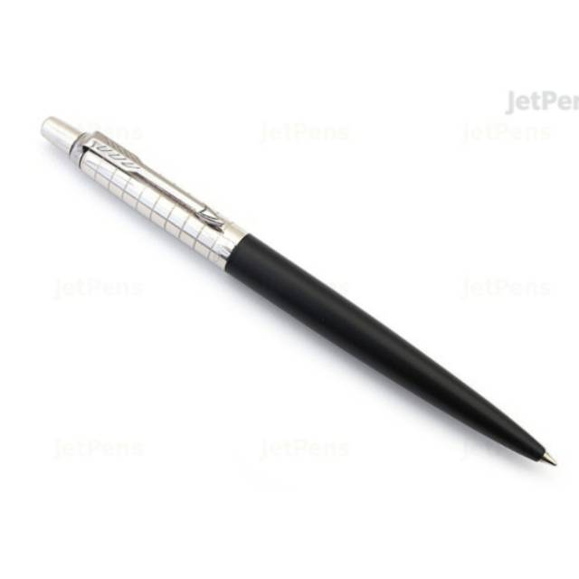 

Pulpen Parker Jotter Premium Ballpoint Bond Street Black Chrome Trim Free Grafir Nama