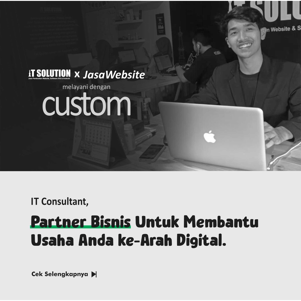Jasa Website & Aplikasi Custom