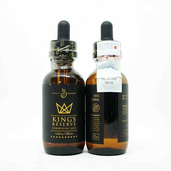 King Reserve Kings King's by EMKAY Peanut Liquid Vapor Nutty Mocha