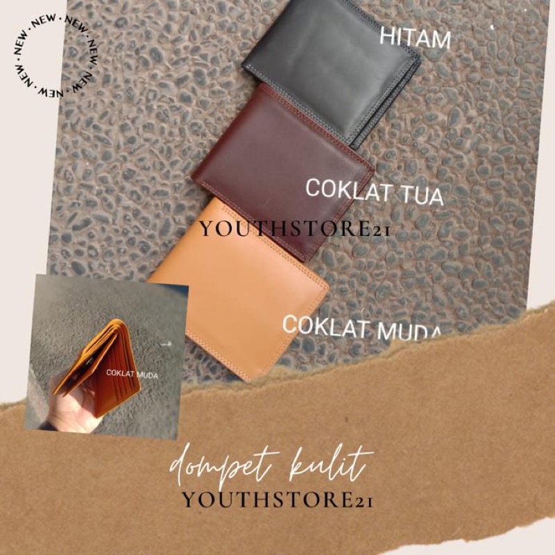 dompet / wallet / handbag kulit pria wanita custom premium