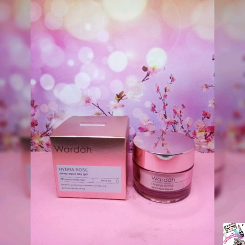 ☃Cutezz_Ching☃Wardah Hydra Rose Dewy Aqua Day Gel 40g