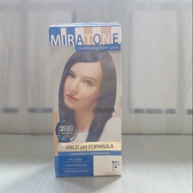 Miratone conditioning Cream color Blue Black