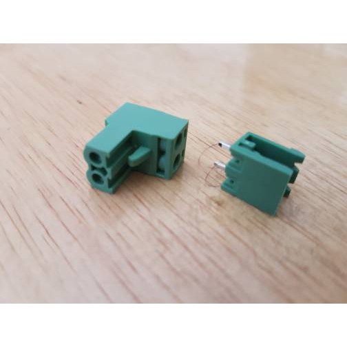 2EDG 5.08 2P lurus Green Terminal 2 pin Block Connector screw 5.08mm