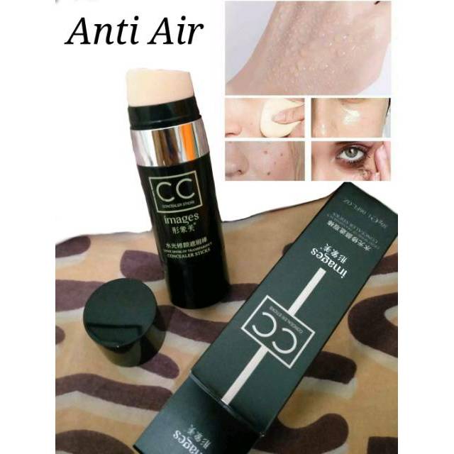 Images CC Stick Concealer Whitening | Pencerah Wajah | Glowing Korea | Wajah Putih | Tahan Air