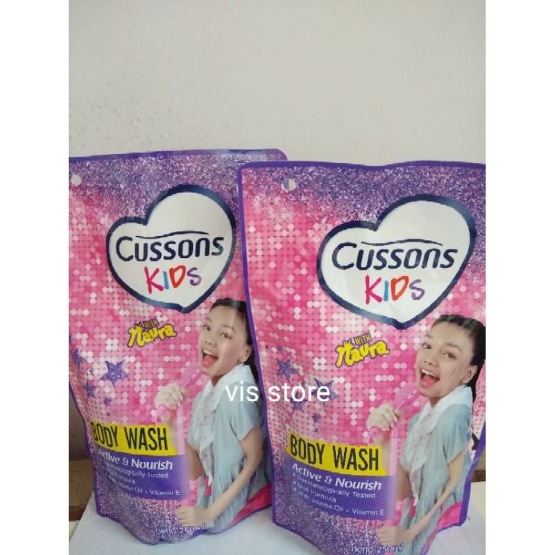 refill cussons kids body wash 250ml