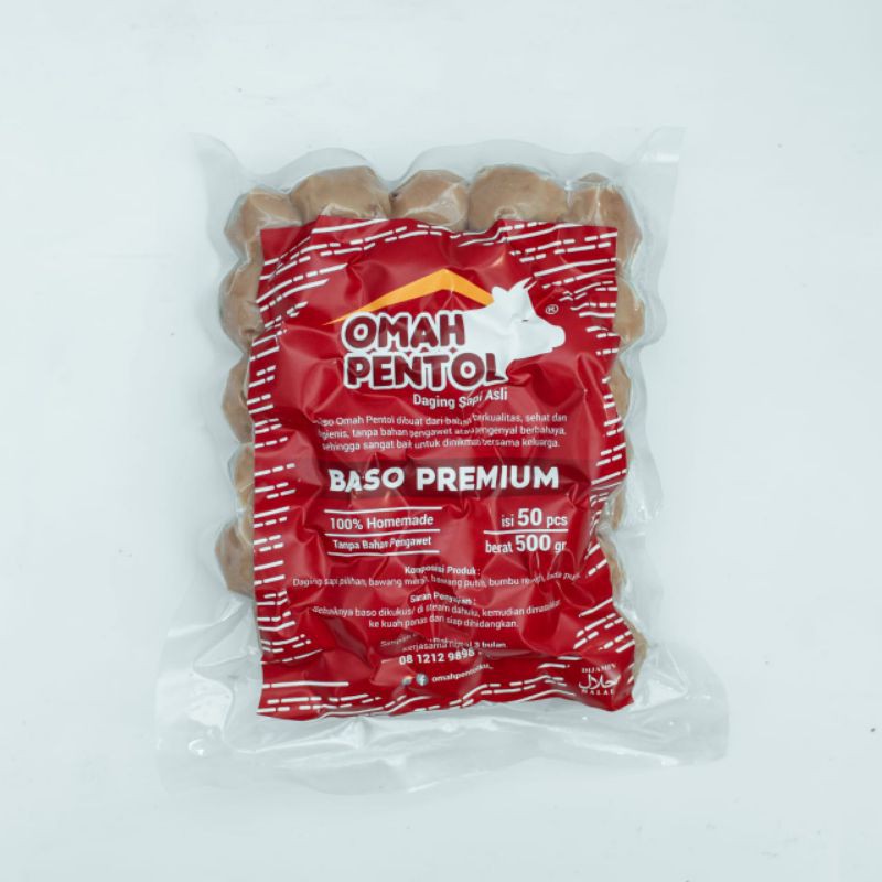 

Murah!! Baso Premium Omah Pentol 500 Gram