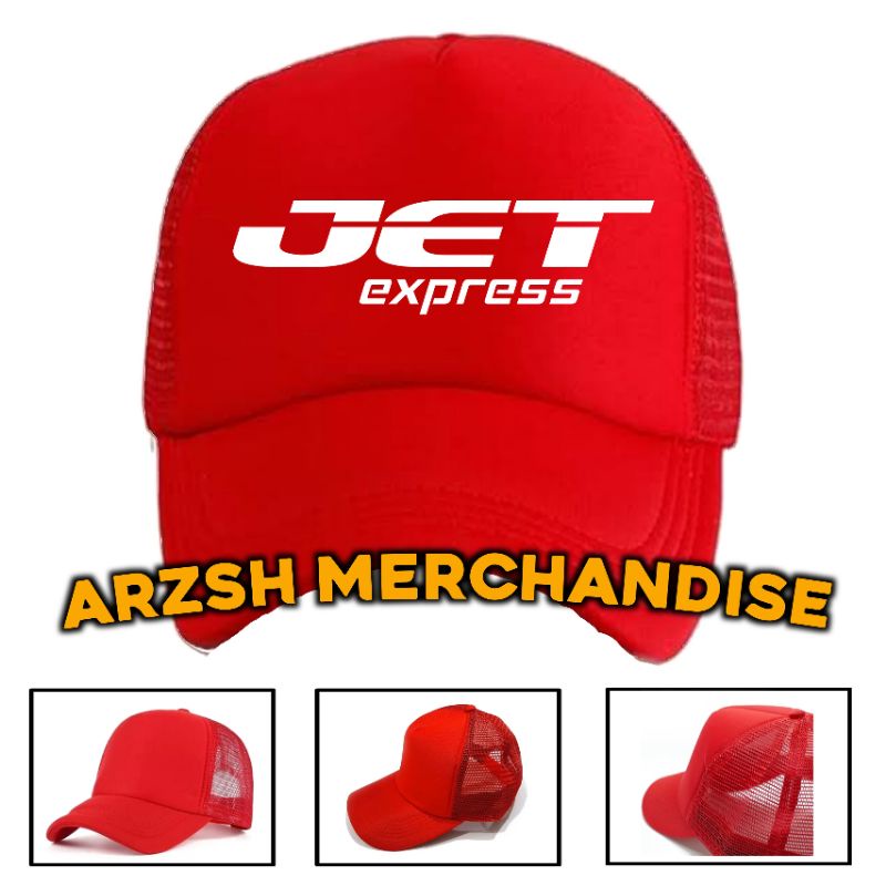 Topi Jet Express Trucker - Topi Trucker Jaring Jet Express