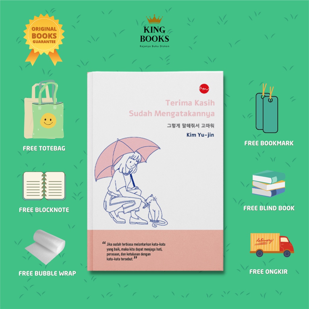 Buku Terima Kasih Sudah Mengatakannya