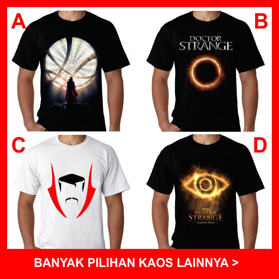 Baju Kaos Doctor Strange Distro - Cowok Cewek Anak