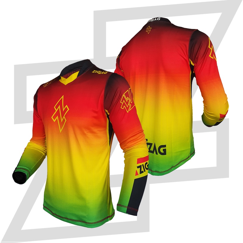 Z-UP SERIES LIMITED JERSEY ZIGZAG MTB ENDURO DOWNHILL  PO