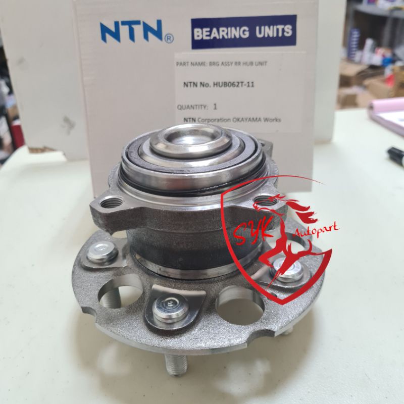 Hub wheel/HUB 062T-11 NTN/Wheel hub belakang all new CRV