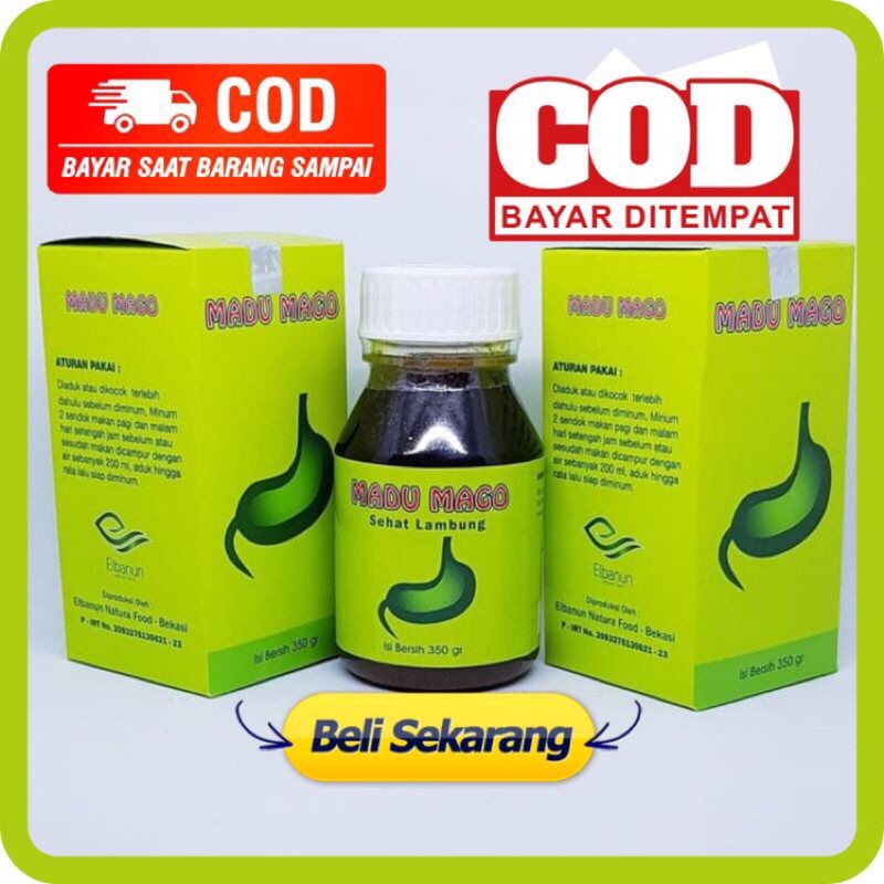 Madu MAGO Sehat Lambung 350gr - Madu Asam Lambung Maag Kronis Sakit Lambung Obat Lambung Obat Maag