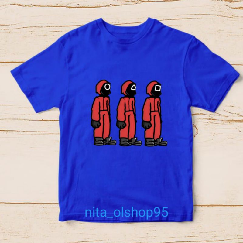 kaos squid game terbaru kaos anak terlaris