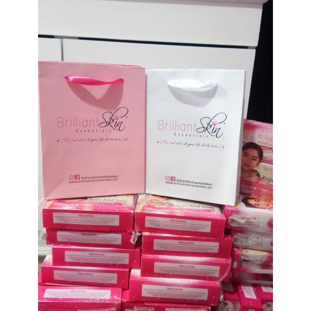 

paperbag brilliant skin tas belanja