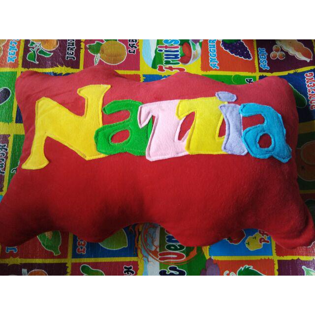 Bizzarpillow Bantal Nama Custom 40x60 BZ273