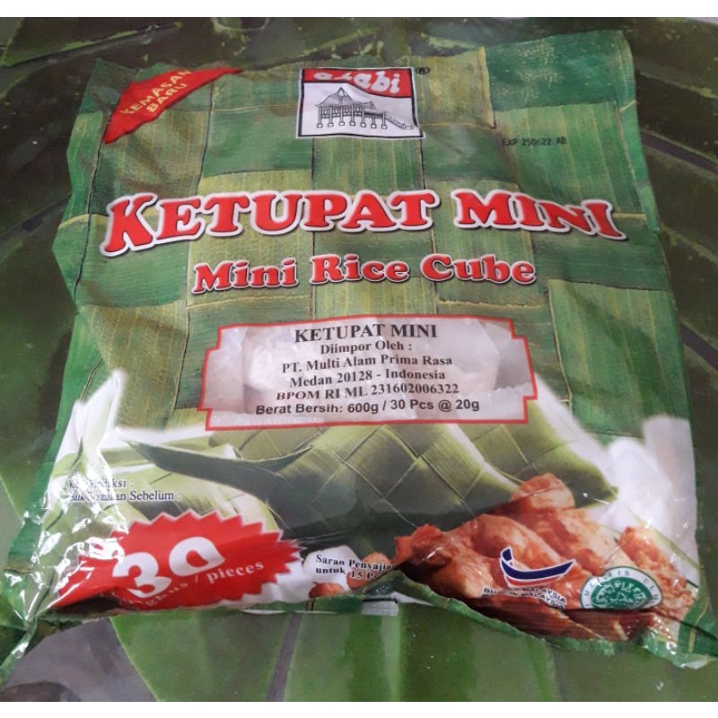 KETUPAT MINI ADABI 30 PCS