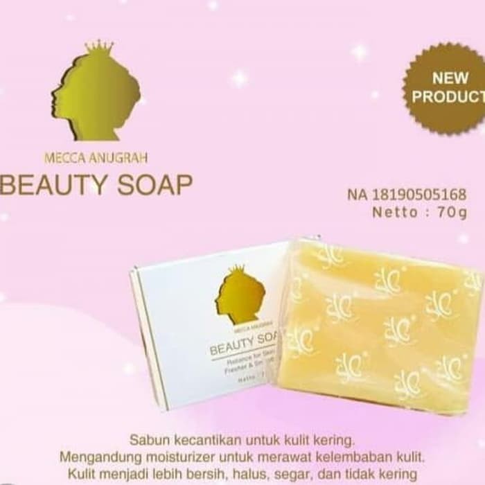 BEAUTY SOAP MECCA ANUGRAH/ SABUN PEMUTIH BIBIT COLLAGEN ORIGINAL