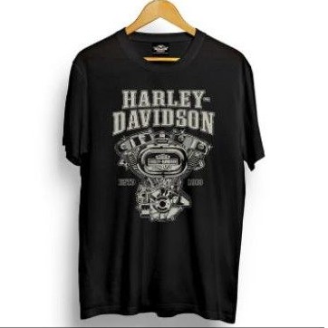 BAJU KAOS HARLEY DAVIDSON V-TWIN ENGINE PREMIUM ORIGINAL