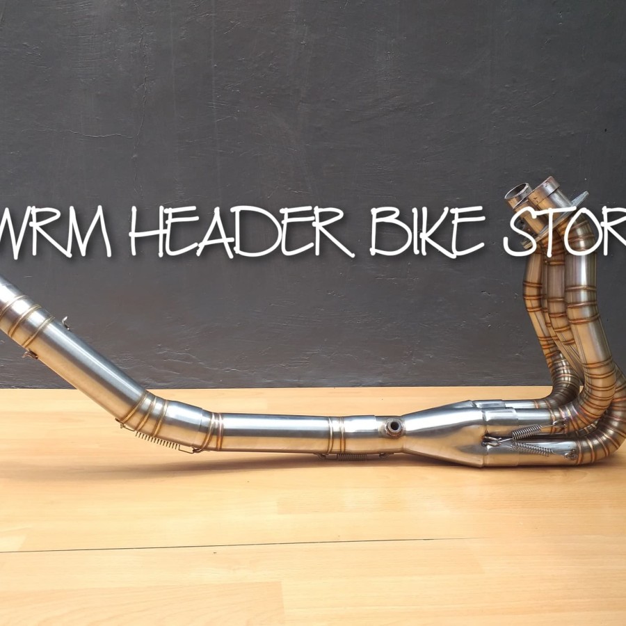 Header knalpot GSX-R600 2008-2018 lass cacing / argon