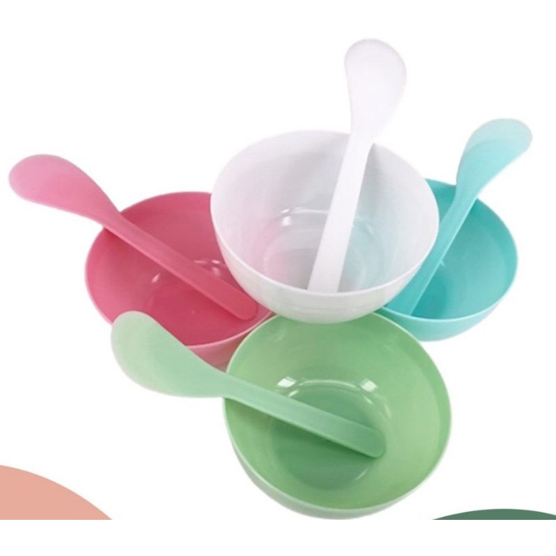 Set mangkuk masker
