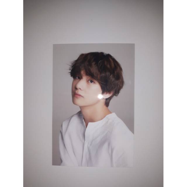 [READY BISA NEGO] Benefit 5th army kit rare postcard pc bts taehyung
