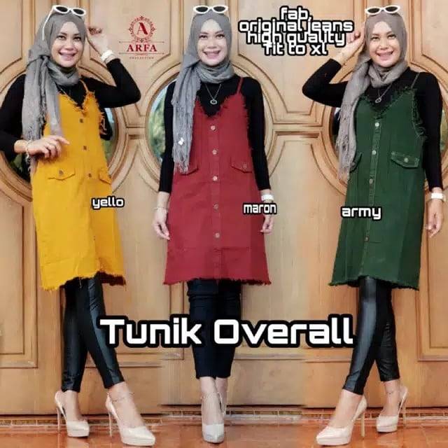 ZAKYA OVERALL / OVERALL JEANS RAWIS LEHER V / OVERALL JEANS RAWIS MERCY KANCING