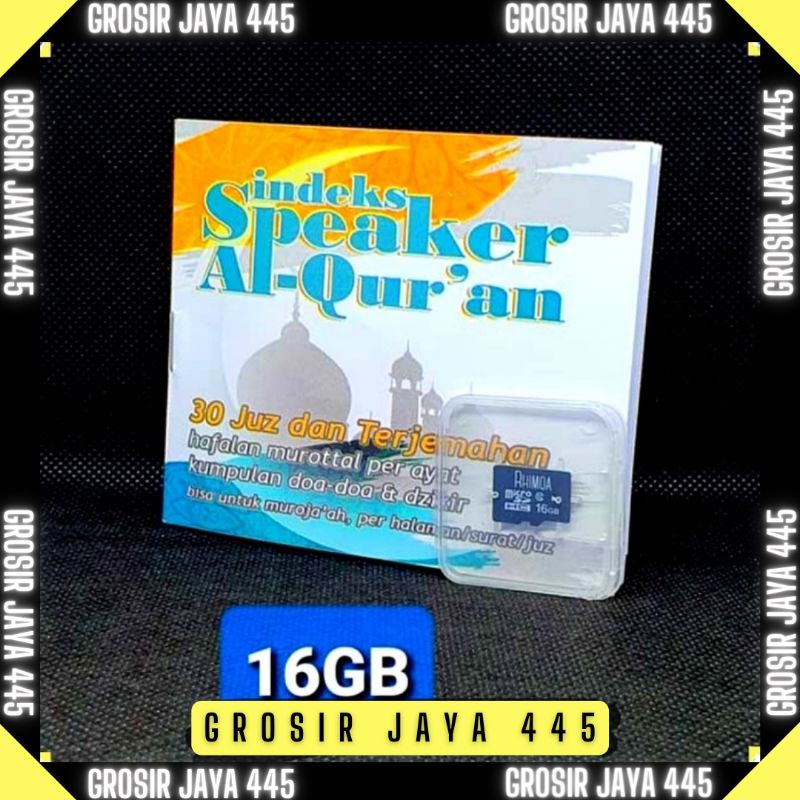 MICRO SD MEMORY ALQURAN 16 GB