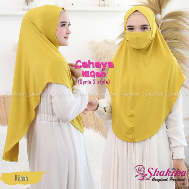 GS. Hijab Siriya Niqob Masker Jasmine