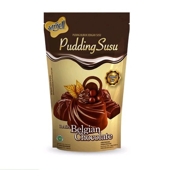 

NUTRIJELL PUDDING SUSU BELGIAN CHOCOLATE 130 GR