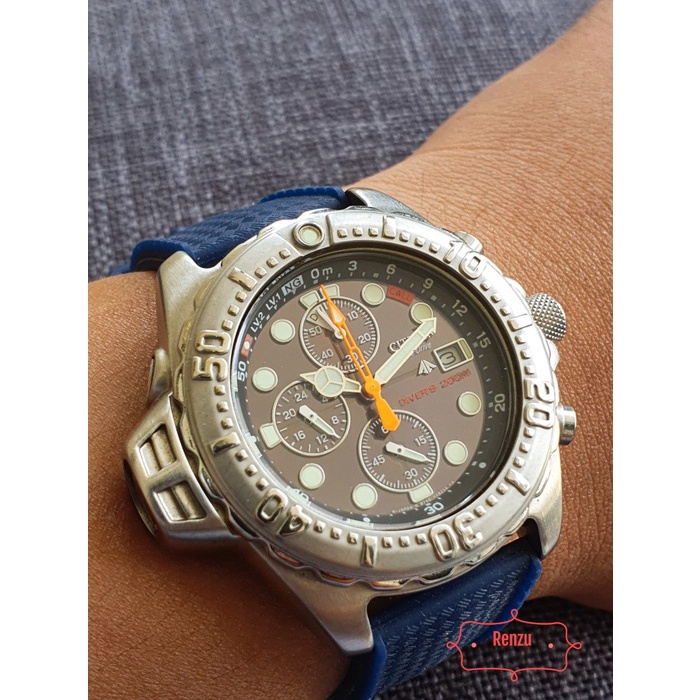 Jam Citizen Aqualand Diver Promaster Eco-Drive B740-H16731 Series