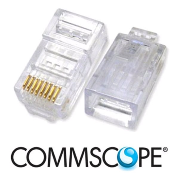 konektor rj45 Commscope AMP connector CAT5e ORIGINAL 50pcs-bag/rj45 amp commscope