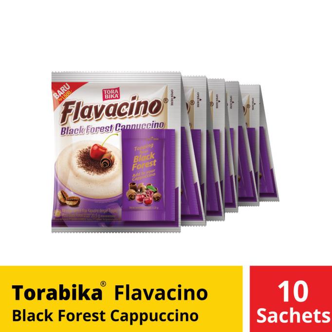 

Lucu Torabika Flavacino Blackforest 10 Sachets @25 Gr Sale!!!