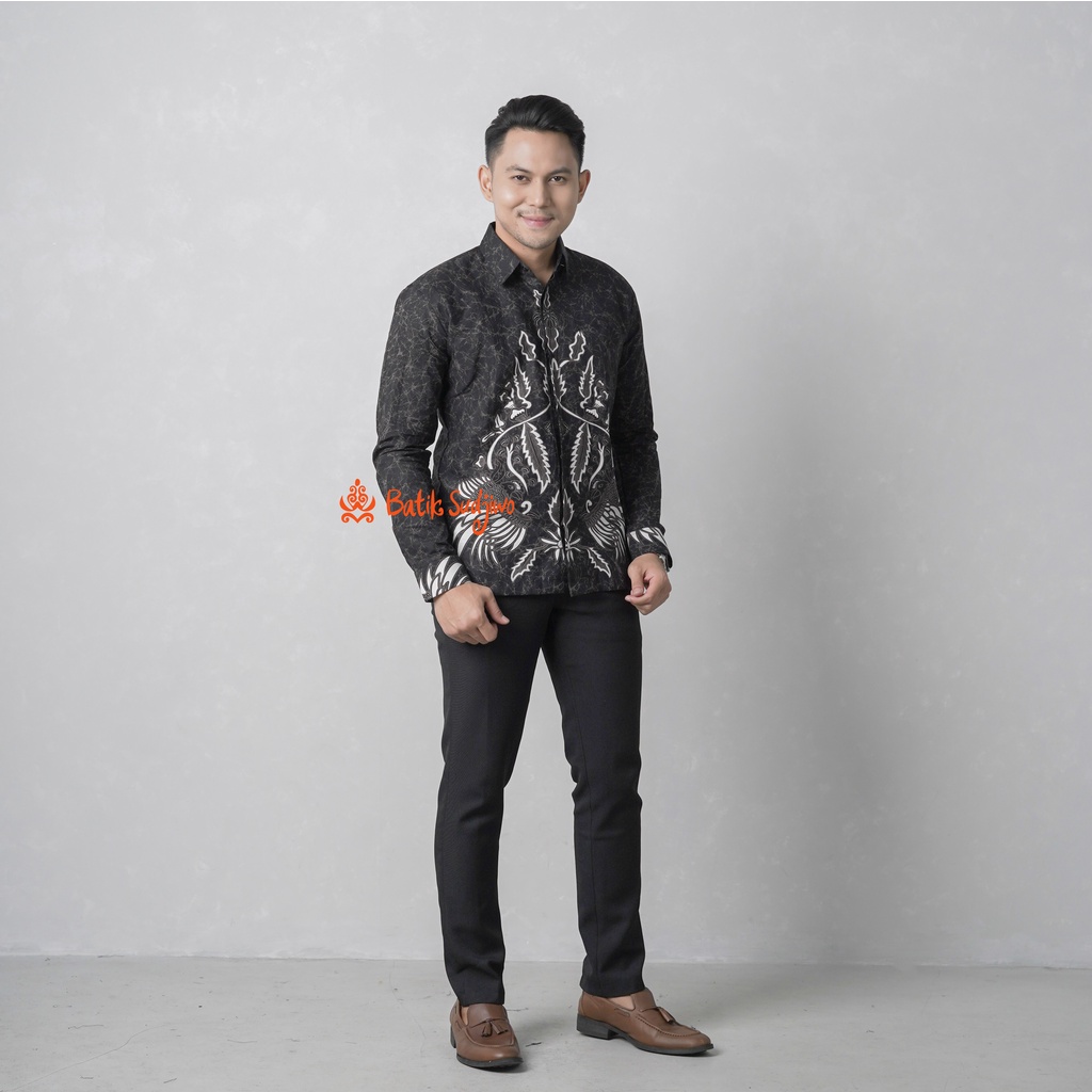 Atasan Kemeja Batik Pria Regular 1034