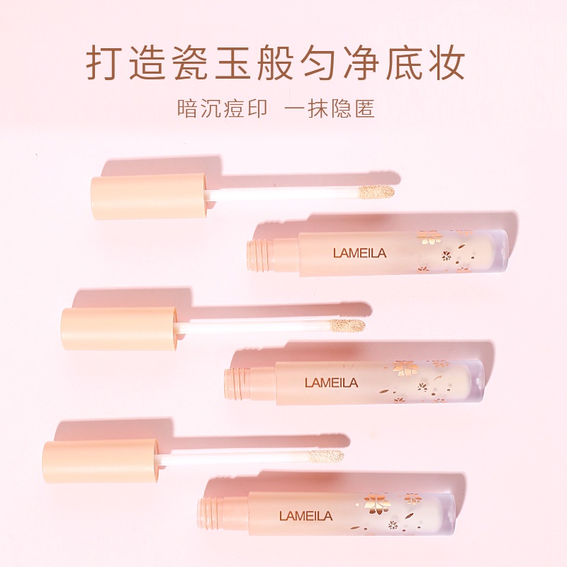 LAMEILA COVER MAKE UP PROTECTION CONCEALER LIQUID PENUTUP NODA PADA MUKA KODE 1039