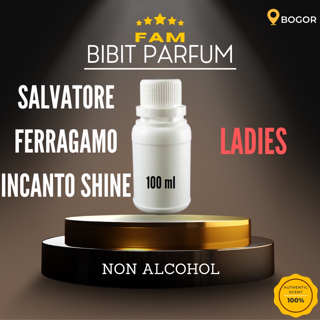 Fam - Bibit Parfum Unisex ICANTO SHINE Non Alkohol Aroma Segar dan Manis