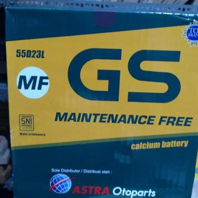 AKI GS ASTRA MF/kering 55d23l 12v-60ah