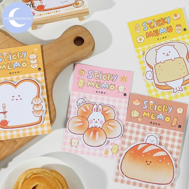 

sticky notes / memo bread series