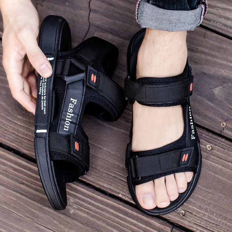 Sepatu Sandal Pria Fashion Sandal Gunung Selop Pria Model Terbaru / Sandal Outdoor Hand Made Sepatu Cowok Original Import Terbaru Trendy