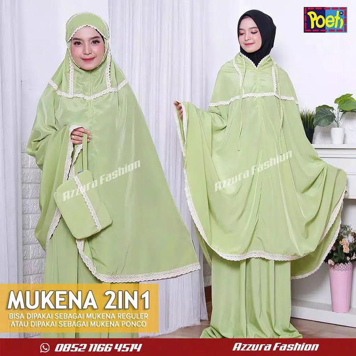 TERLARIS MUKENA 2 IN 1 POETI ORI - SLIDE 1