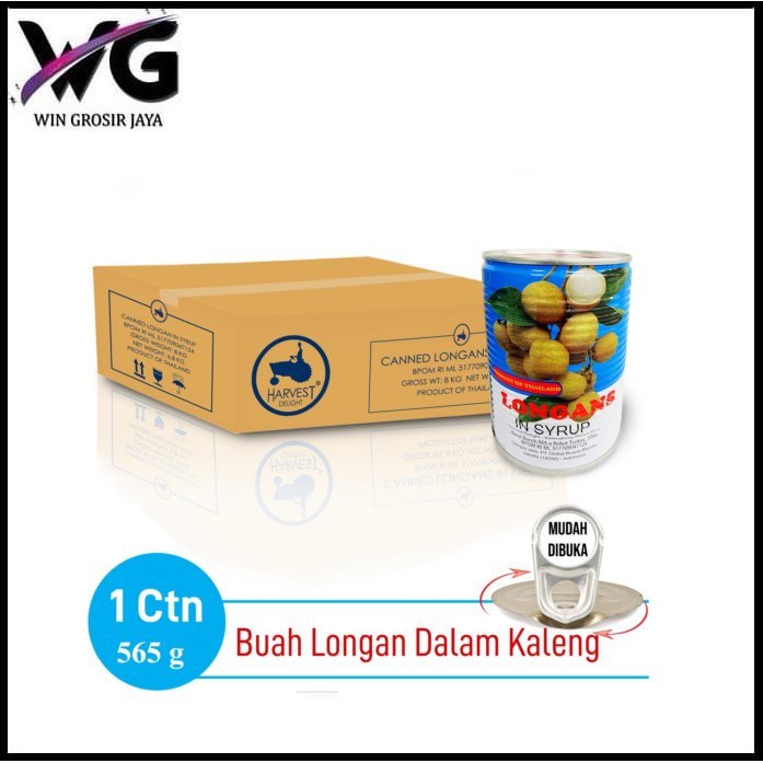 

Longan Kaleng CTN Isi 12 Kaleng HERRING BRAND 1 karton