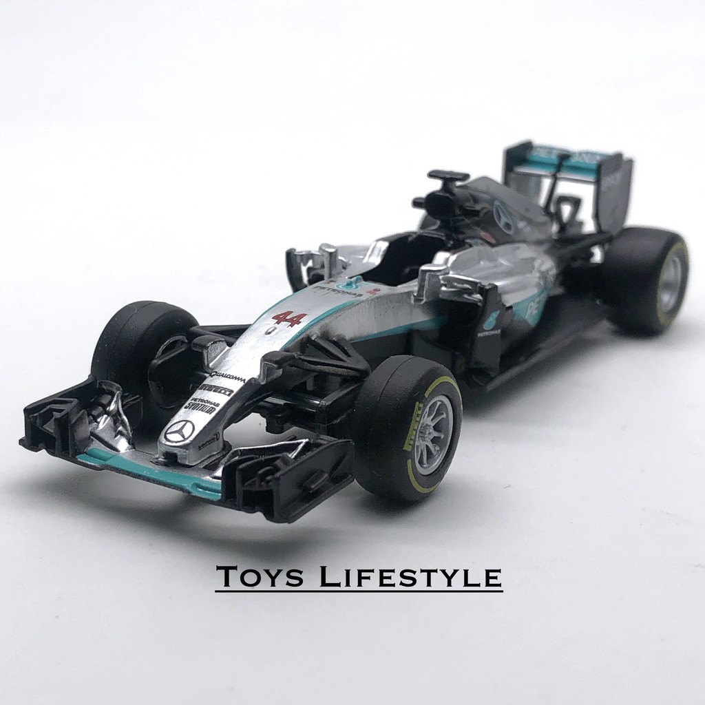 Bburago Diecast - Mercedes Formula 1 F1 W07 Hybrid Dispenser Petronas