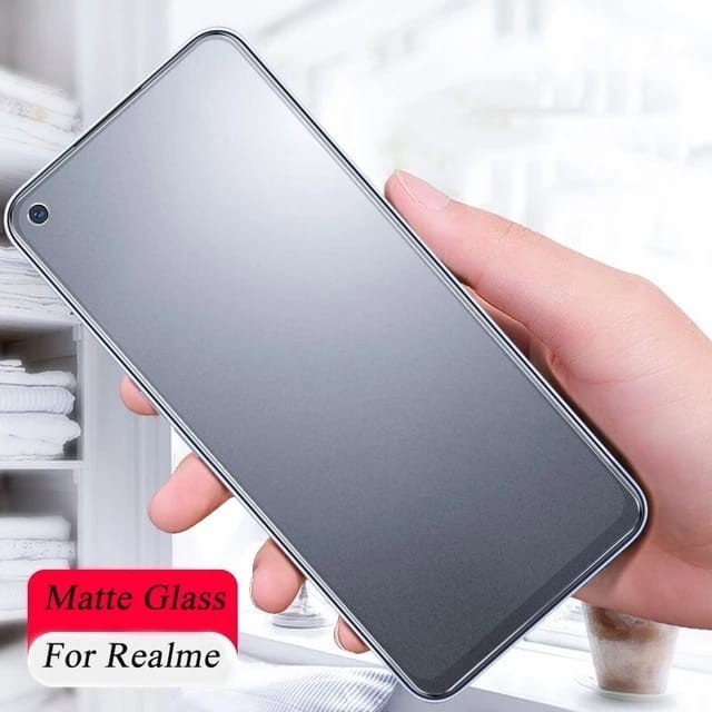 REALME 9 PRO REALME 9 PRO+ TEMPERED GLASS FULL COVER MATTE DOFF ANTI MINYAK DOVE GLARE LIST FRAME ANTI GORES KACA  TEMPRED FULL LEM SCREEN GUARD FULL SCREEN PELINDUNG LAYARREALME 9 PRO PLUS REALME 9 PRO +